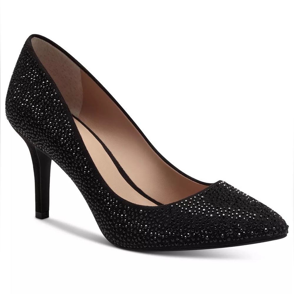 INC international concepts Zitah Embellished Pointed Toe Pumps